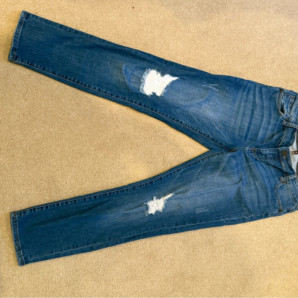 Kut from the Kloth Dark Blue Boyfriend Jeans